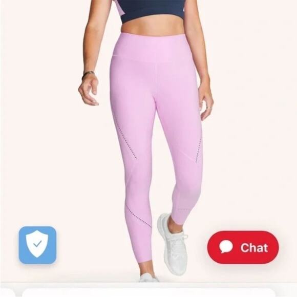 Peloton Cadent Trailblazer Hi- Rise Pink 7/8 Leggings Size 2X - Picture 2 of 7